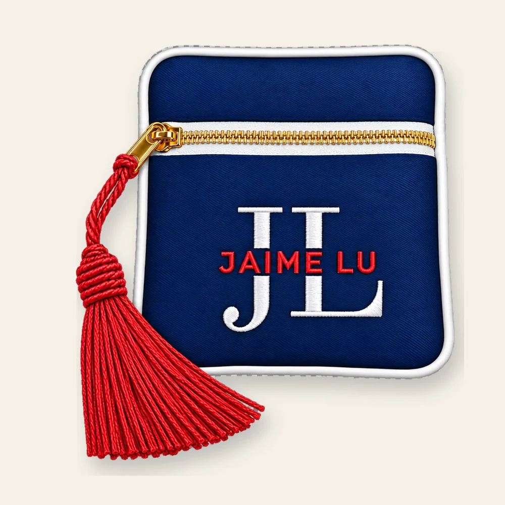 Navy Gulf Breeze dice bag